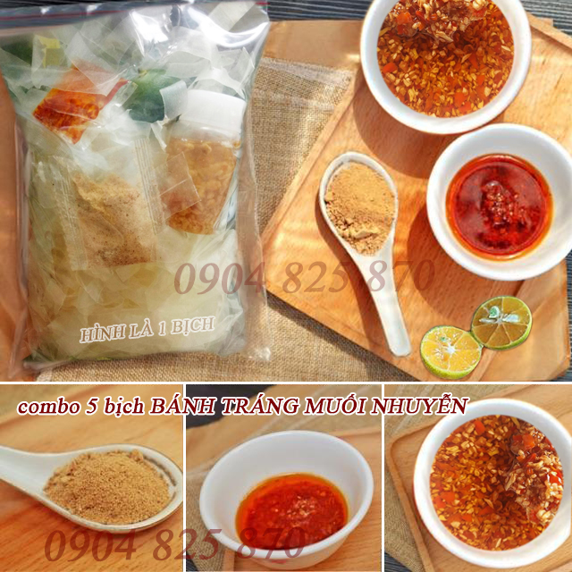[HCM]BÁNH TRÁNG MUỐI NHUYỄN - 5 BỊCH