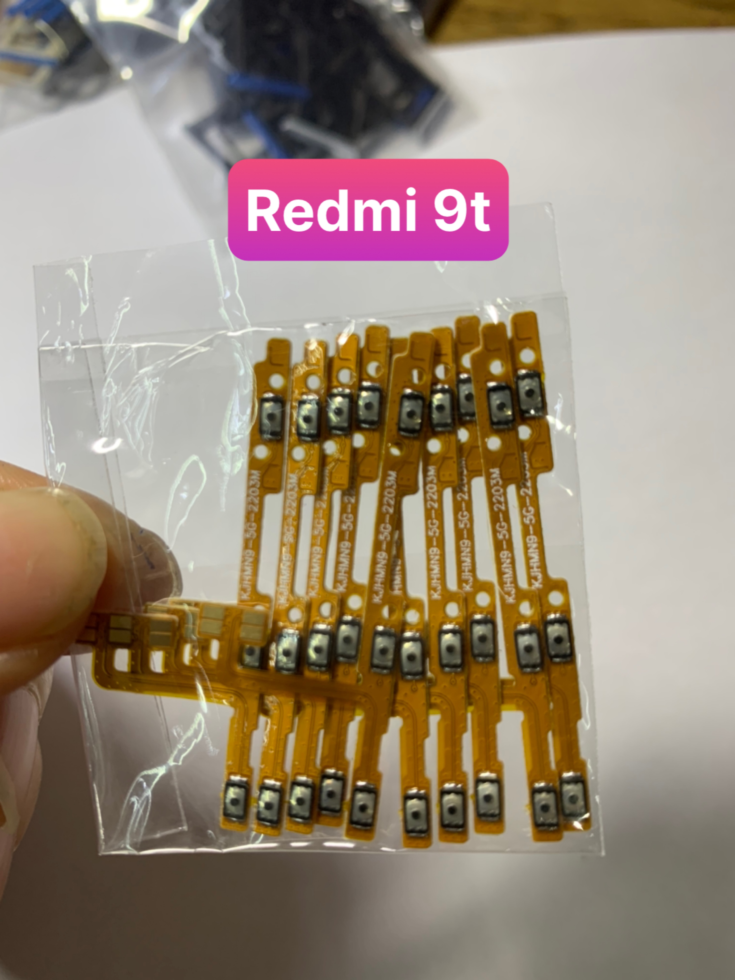 Cáp nguồn liền volume điện thoại redmi 9t