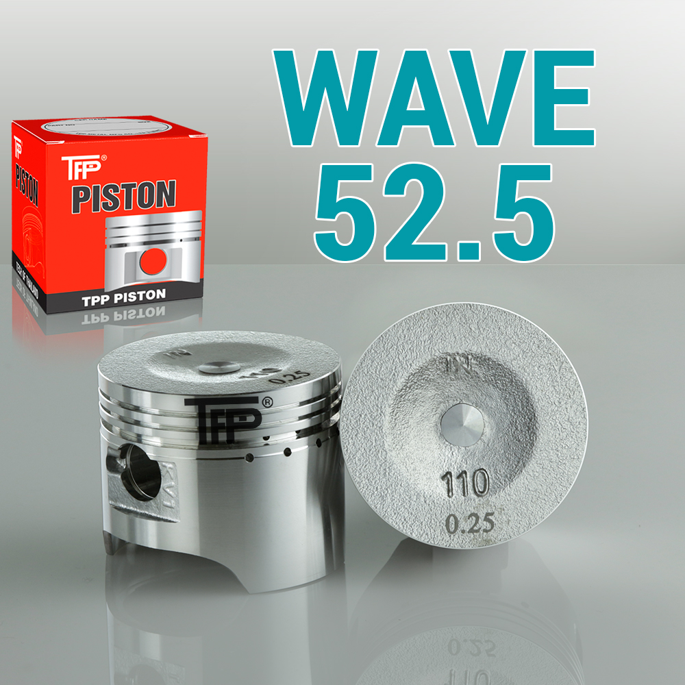 Wave 110 piston xe máy bạc ắc bộ lẻ, trái piston tpp, phụ kiện xe máy phụ tùng