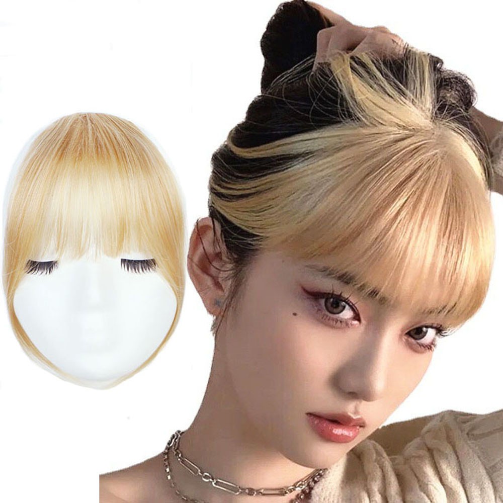 [ Mã 99FASHIONSALE1 giảm 10K đơn 50K ] Mái Tóc Giả 3d Xinh Xắn Dành Cho Nữ