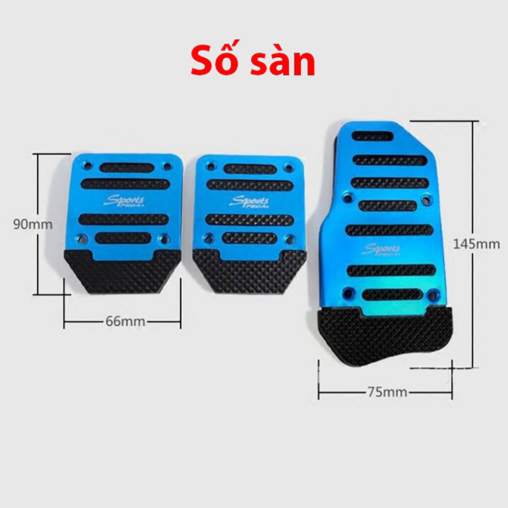 Miếng Ốp Đệm Chân Phanh chân ga Cho Xe Hơi