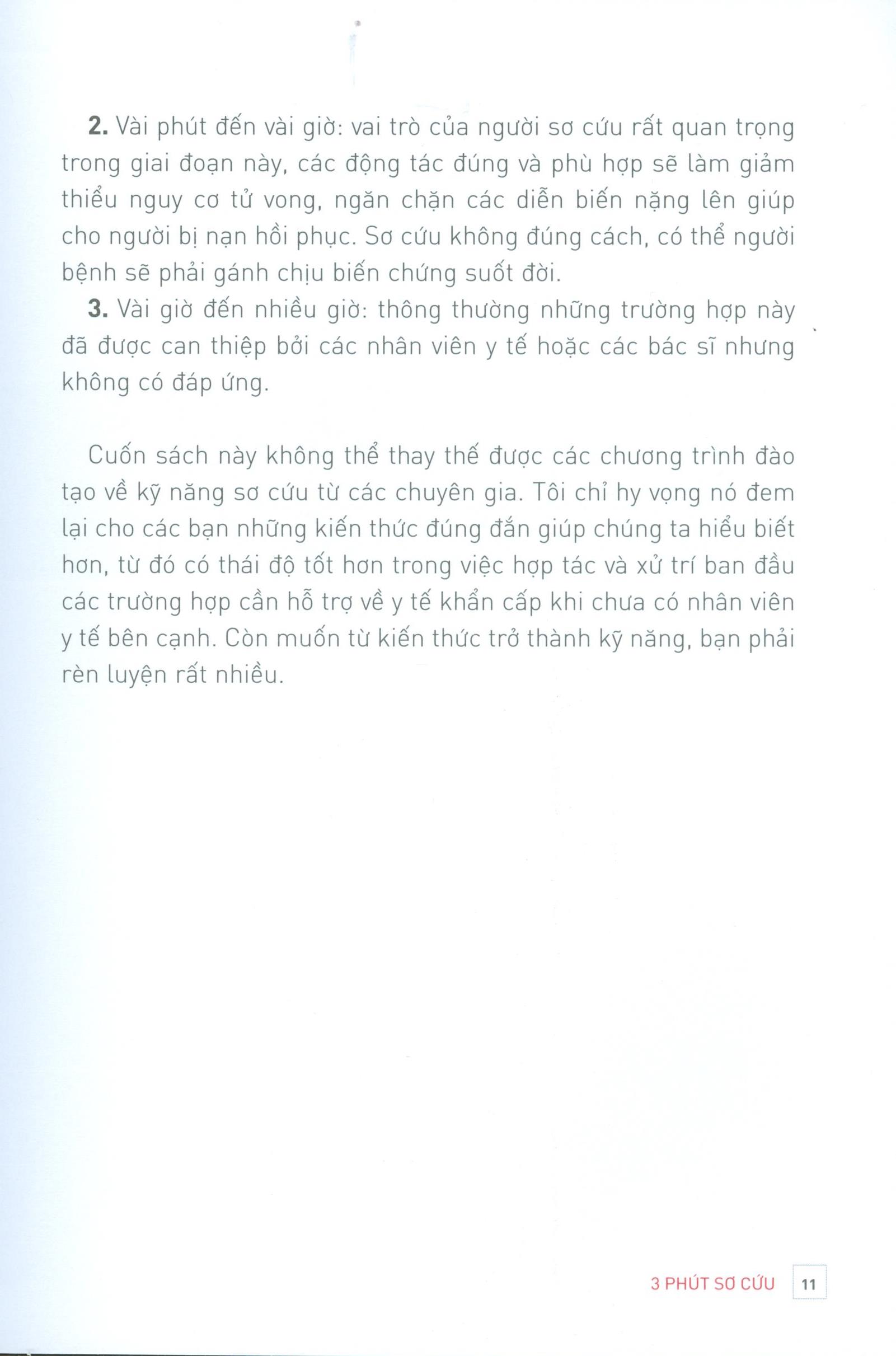 3 Phút Sơ Cứu