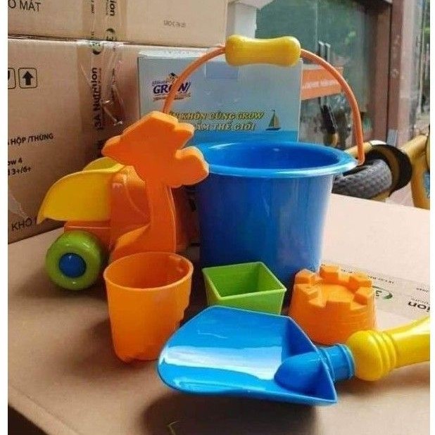 Bộ đồ chơi xúc cát Grow
