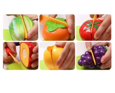 Đồ chơi cắt hoa quả bằng nhựa cho bé