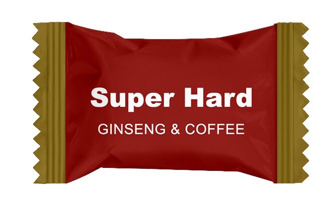 [Made in USA][Hàng chuẩn Mỹ] 1 viên kẹo Sâm Super hard ginseng & coffee bản lĩnh đàn ông đích thực