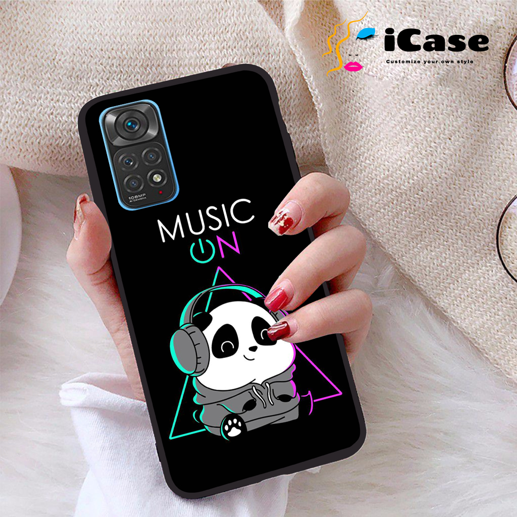 Ốp lưng xiaomi redmi note 11s 4g viền dẻo tpu bst panda