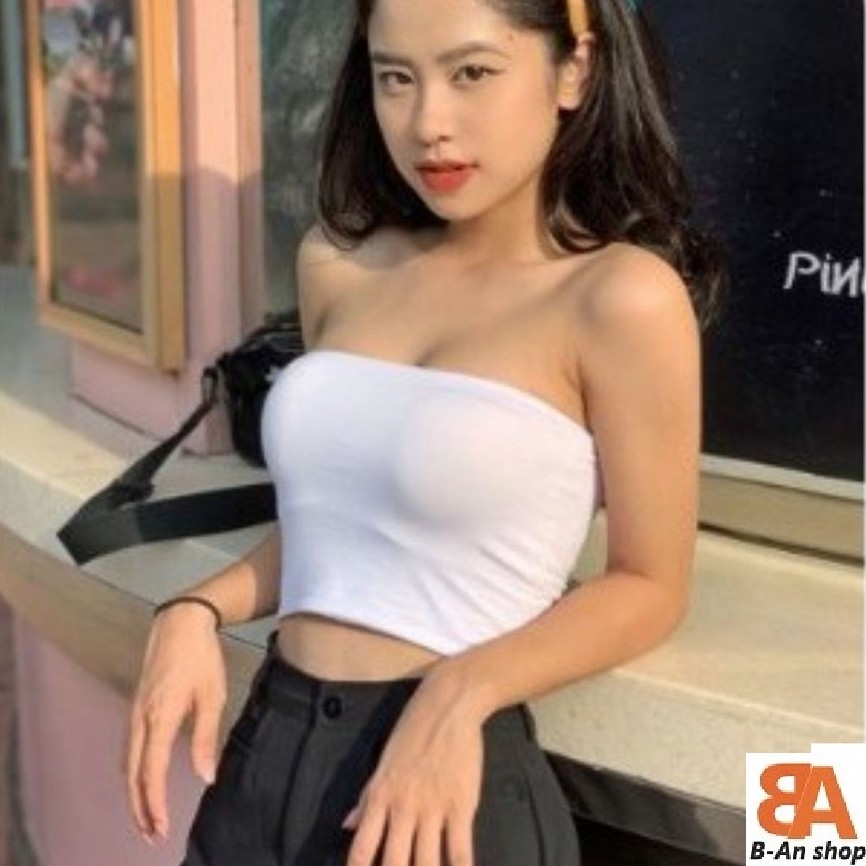 [HCM]Áo ống nữ chất vải thun Borip cá tính FreeSize