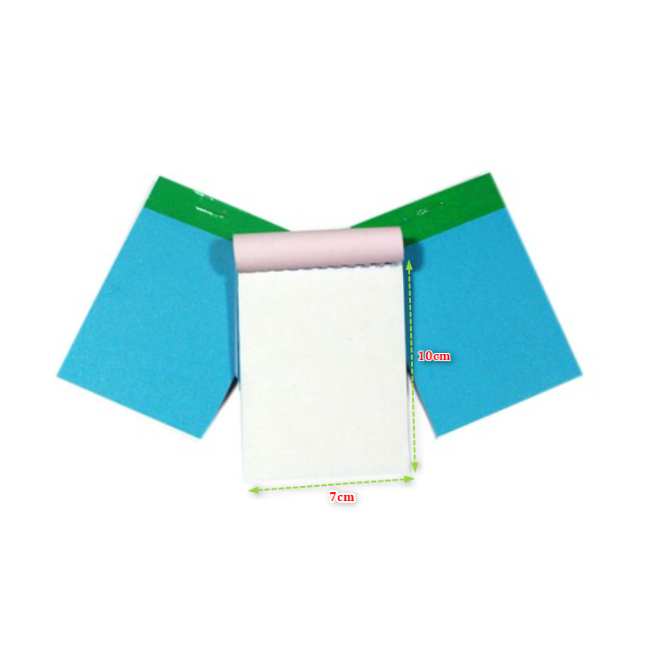 Cùi 2 Liên Khổ 7x10cm Không Chữ/Order (Lốc 10 Quyển)