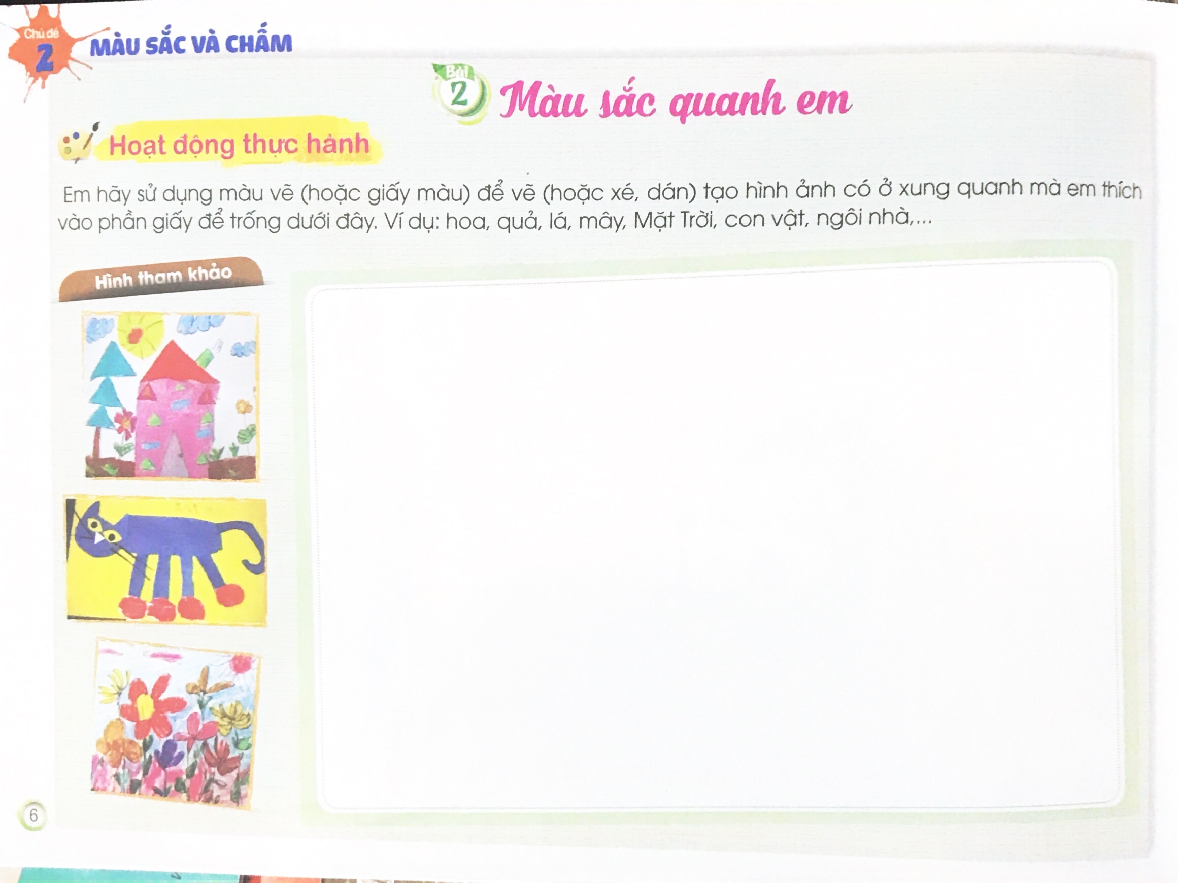Sách - Vở thực hành Mĩ Thuật 1 Cánh diều ( bán kèm giấy thủ công )
