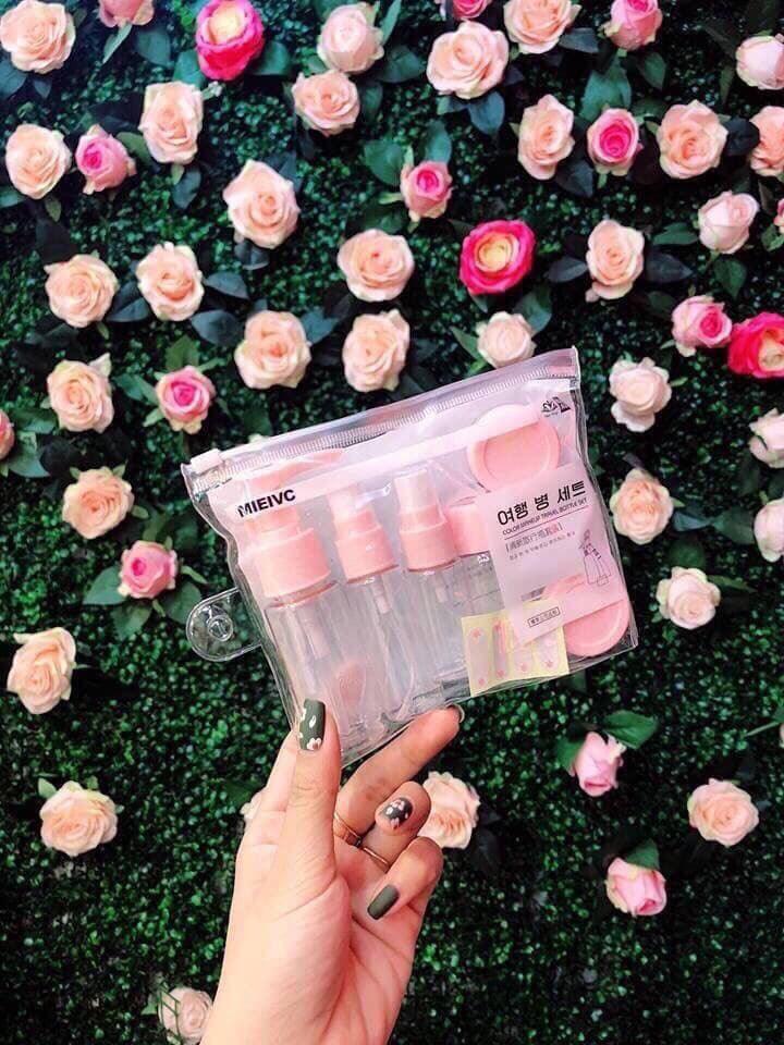 BỘ CHIẾT MỸ PHẨM DU LỊCH siêu tiện lợi