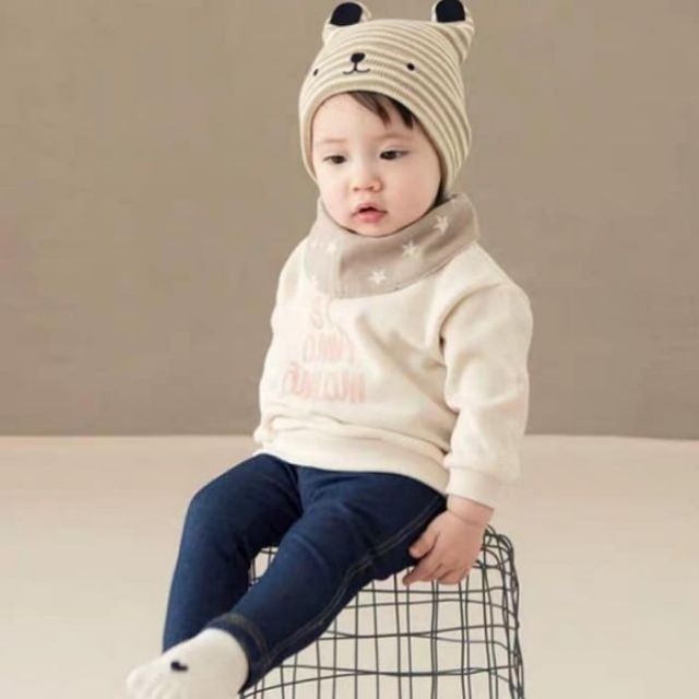 Quần nỉ dáng jeans cho bé 7-17kg