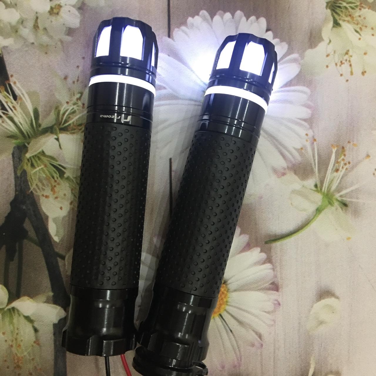 Tay nắm xe máy ,bao tay gù đèn led