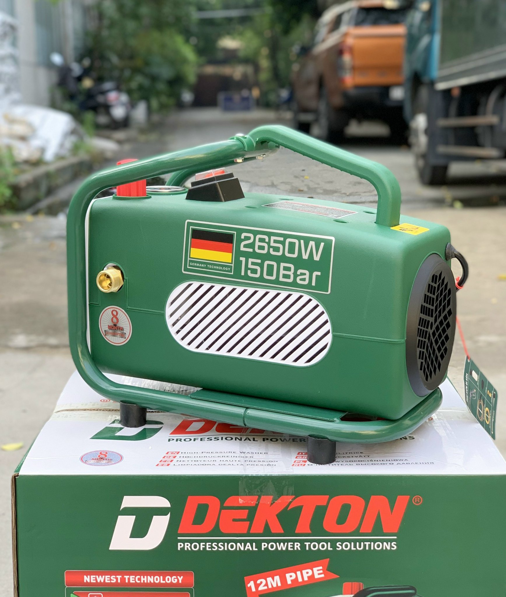 DK-CWR2650F Máy Xịt Rửa Xe Dekton - 2650W