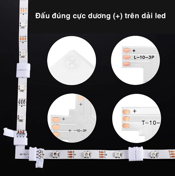 [Nhập RS0722 giảm 30k cho đơn 99k]Đầu nối led 3pin cho led ws2812b ws2811 10mm