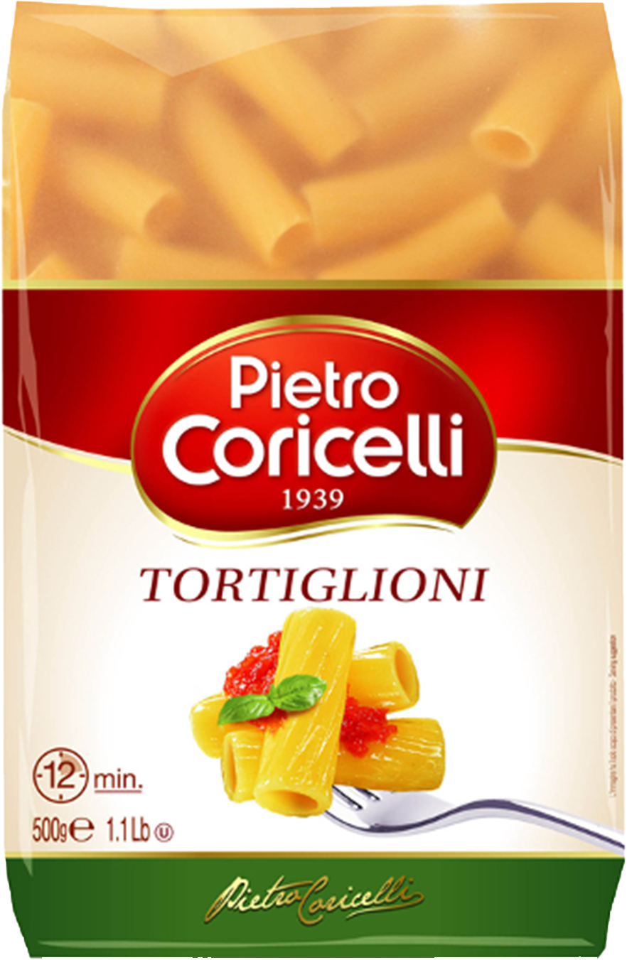 Mì ý Pietro Coricelli Tortiglioni (nui ống) 500 Gr
