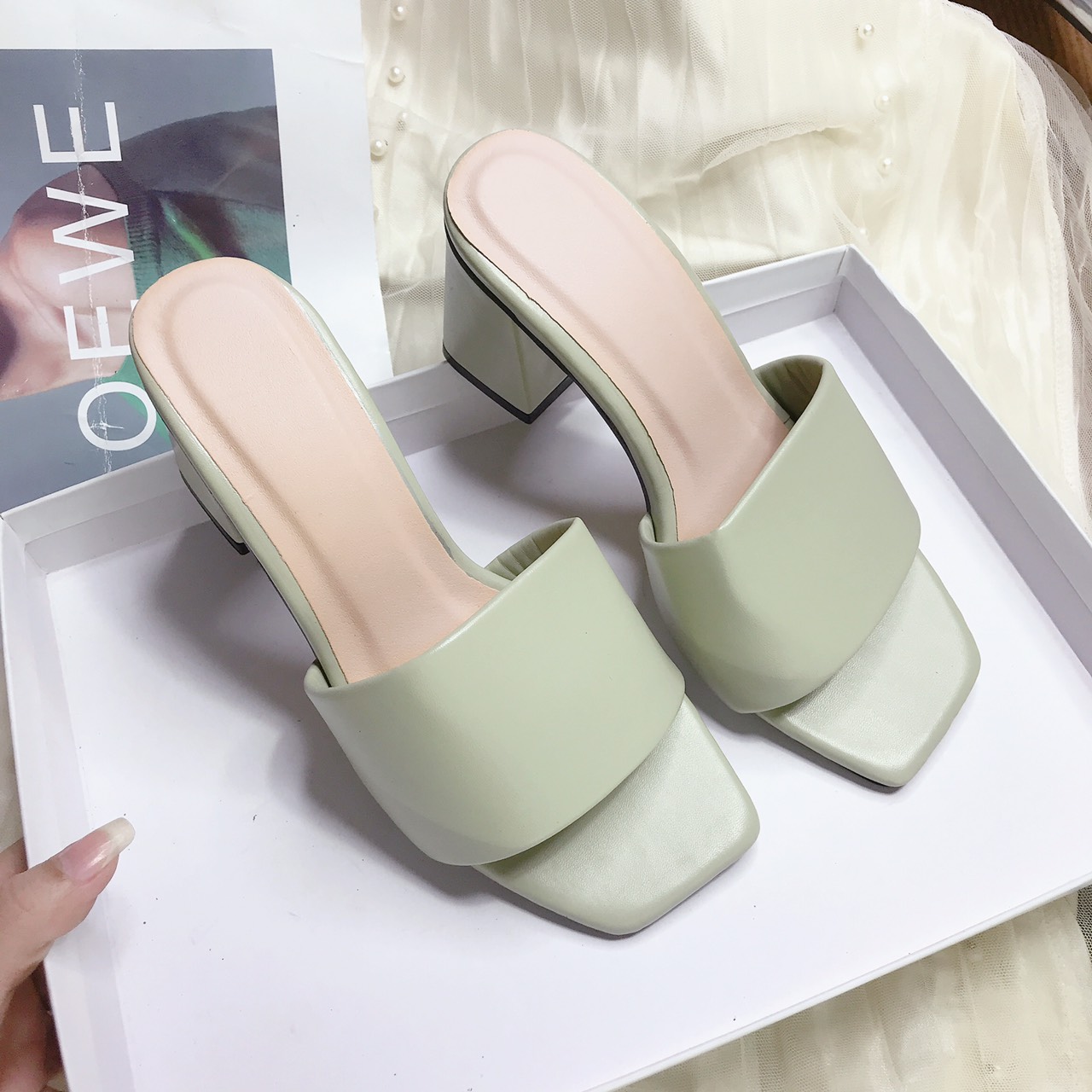 Dép quay ngang 7p da mềm