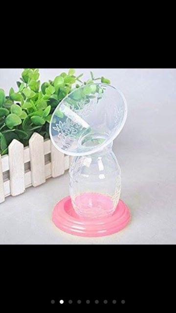 Cốc Hứng Sữa Hút Sữa Rảnh Tay Silicone Dùng Khi Cho Bé Bú Hoặc Khi Hút Sữa.
