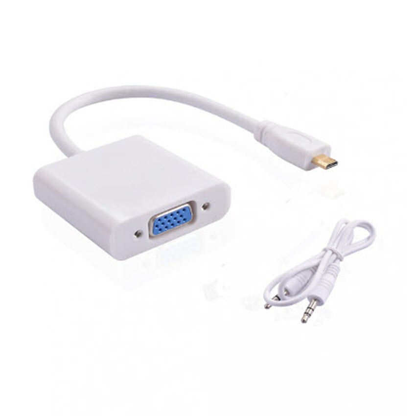 Cáp chuyển đổi Micro HDMI to VGA