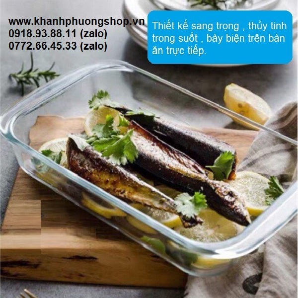 [HCM]khay thủy tinh lock&lock - khay thủy tinh lock
