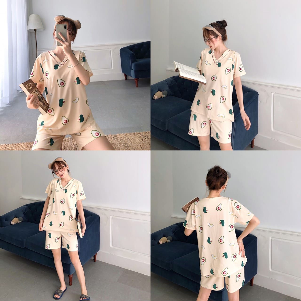 [Rẻ vô địch] Bộ Sóc Bầu Và Sau Sinh Quả Bơ