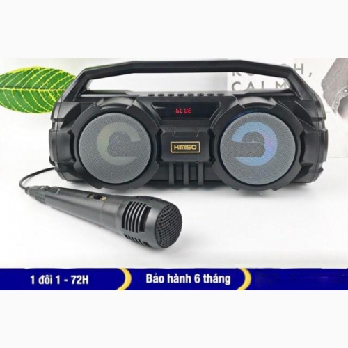 Loa Bluetooth KIMISO KM-S1 - Tặng kèm Mic hát Karaoke