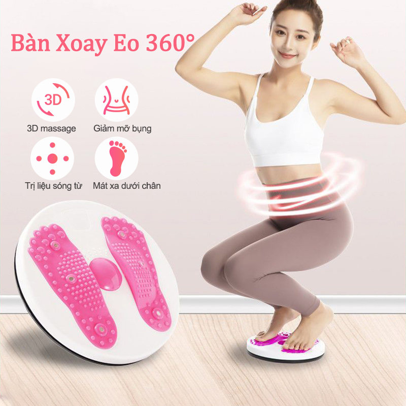 Đĩa xoay eo tập thể dục xoay 360 độ