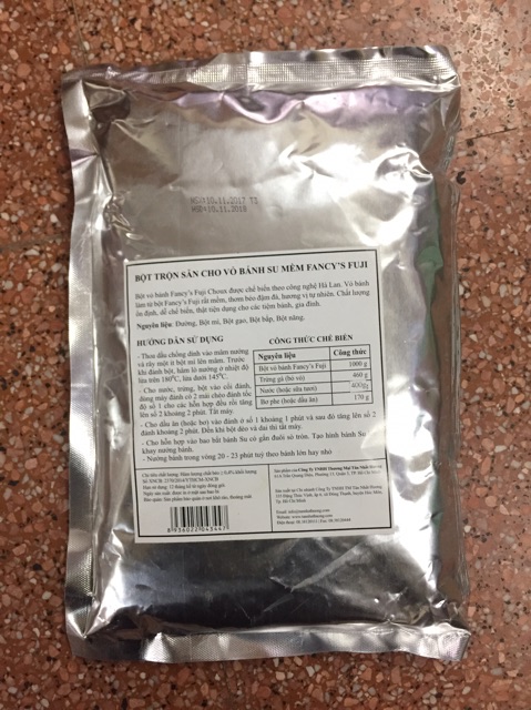 Bột vỏ bánh su mềm Nhật Bản 1kg