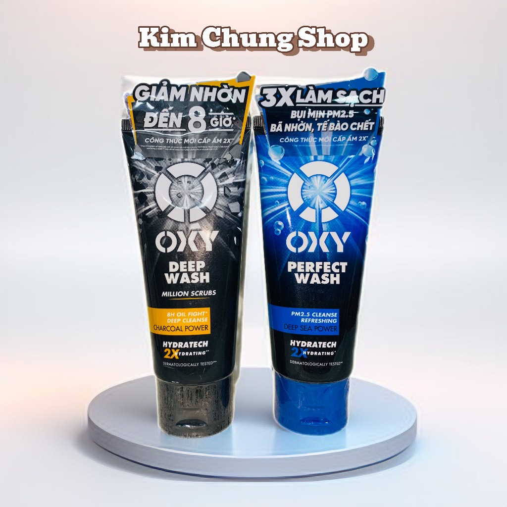 [Tuýp 100g] Sữa rửa mặt Oxy (Sạch nhờn sáng da/ngừa mụn)