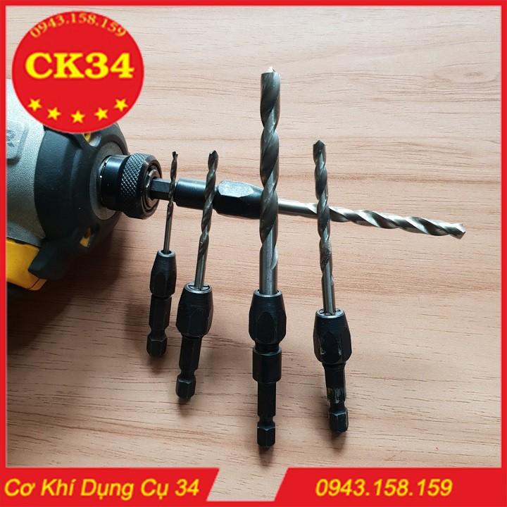 Bộ 5 mũi khoan đa năng thay chuôi lục giác