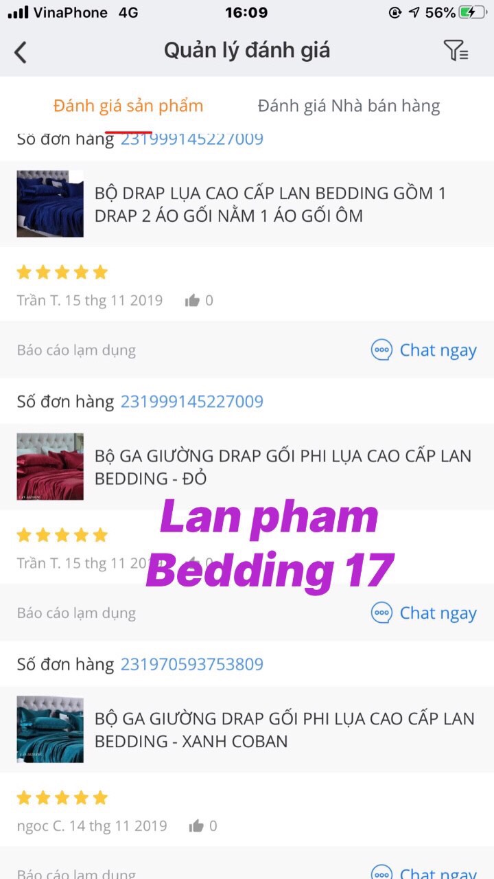 ( Lụa Loại 1) Ga - Drap Giường Lẻ Phi Lụa Lan Pham Bedding - Màu Vàng Đồng