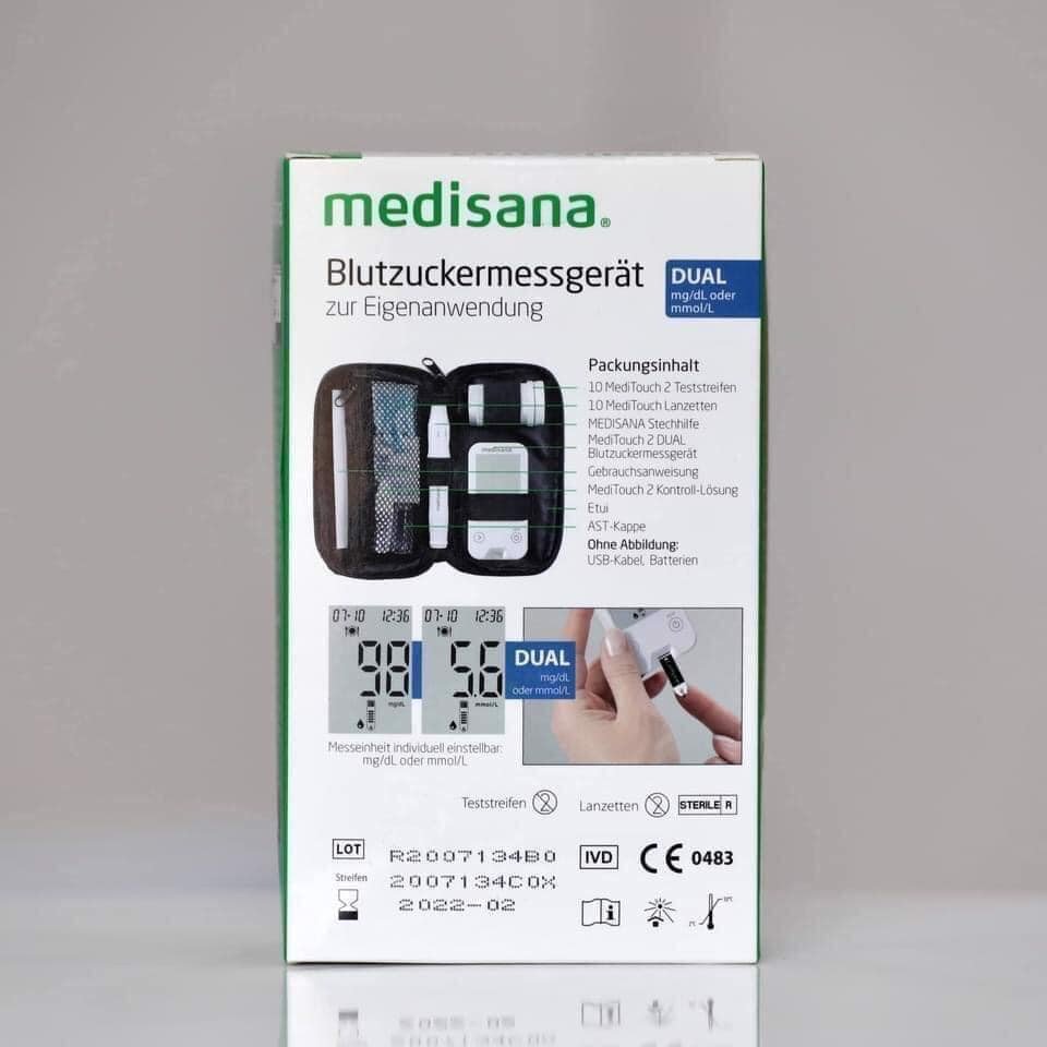 Máy đo đường huyết Medisana