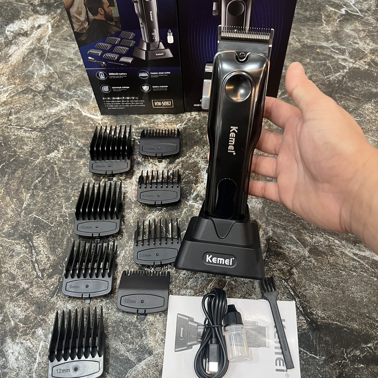 Tông đơ cắt tóc Kemei KM-5082