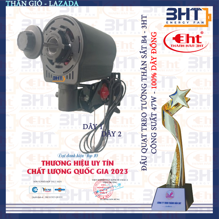 ĐẦU QUẠT TREO SẮT B4-47W/220V