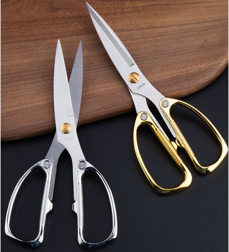 Kapusi Japanese shears kitchen multi-functional shears cloth craft cutter-intelligent cutting scissors
