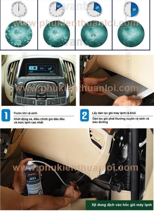 [HCM]BÌNH VỆ SINH MÁY LẠNH AVANTEC 600ML