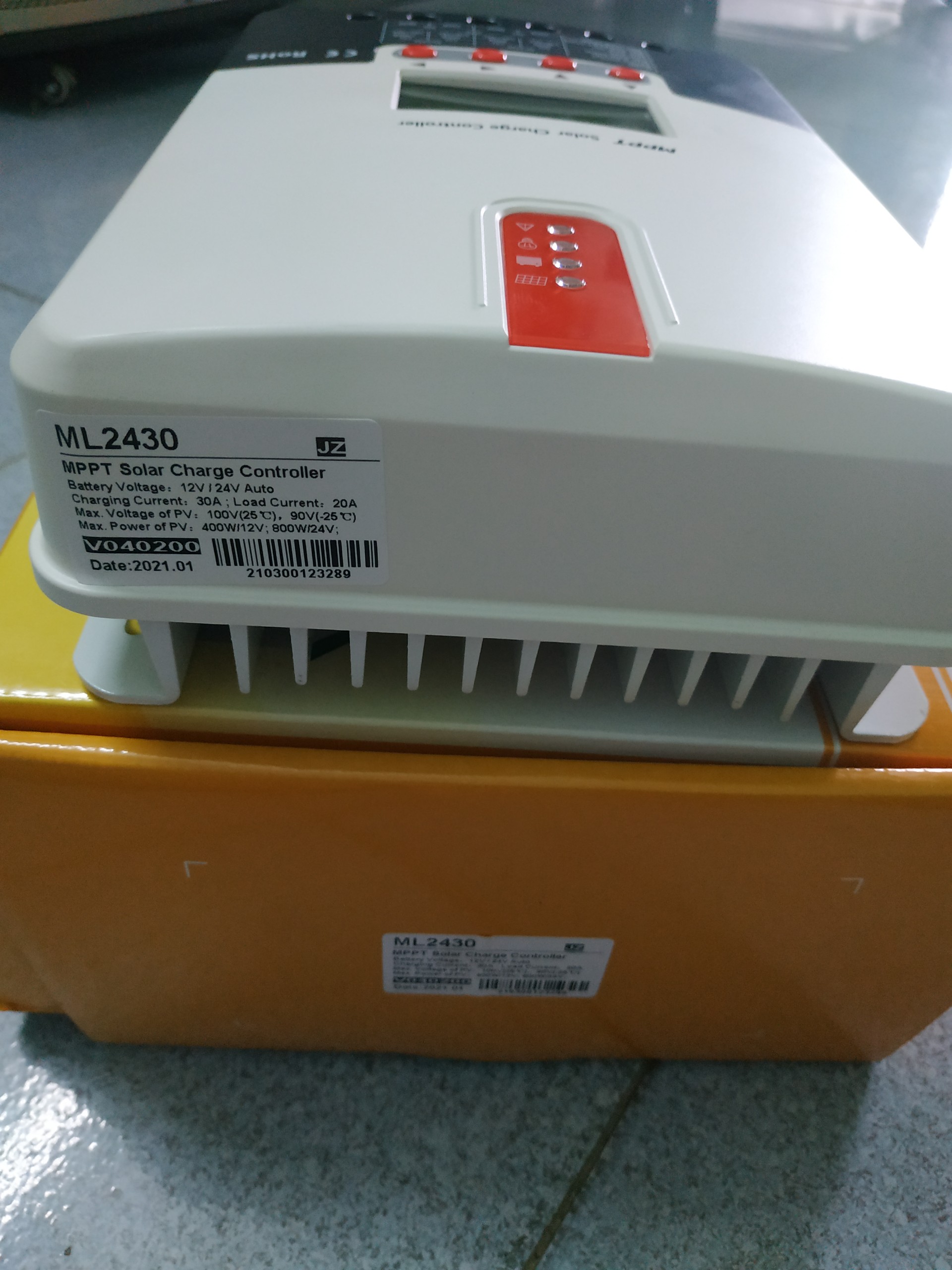 Điều khiển sạc MPPT chính hãng SRNE ML2430 (BẢO HÀNH 12 THÁNG)
