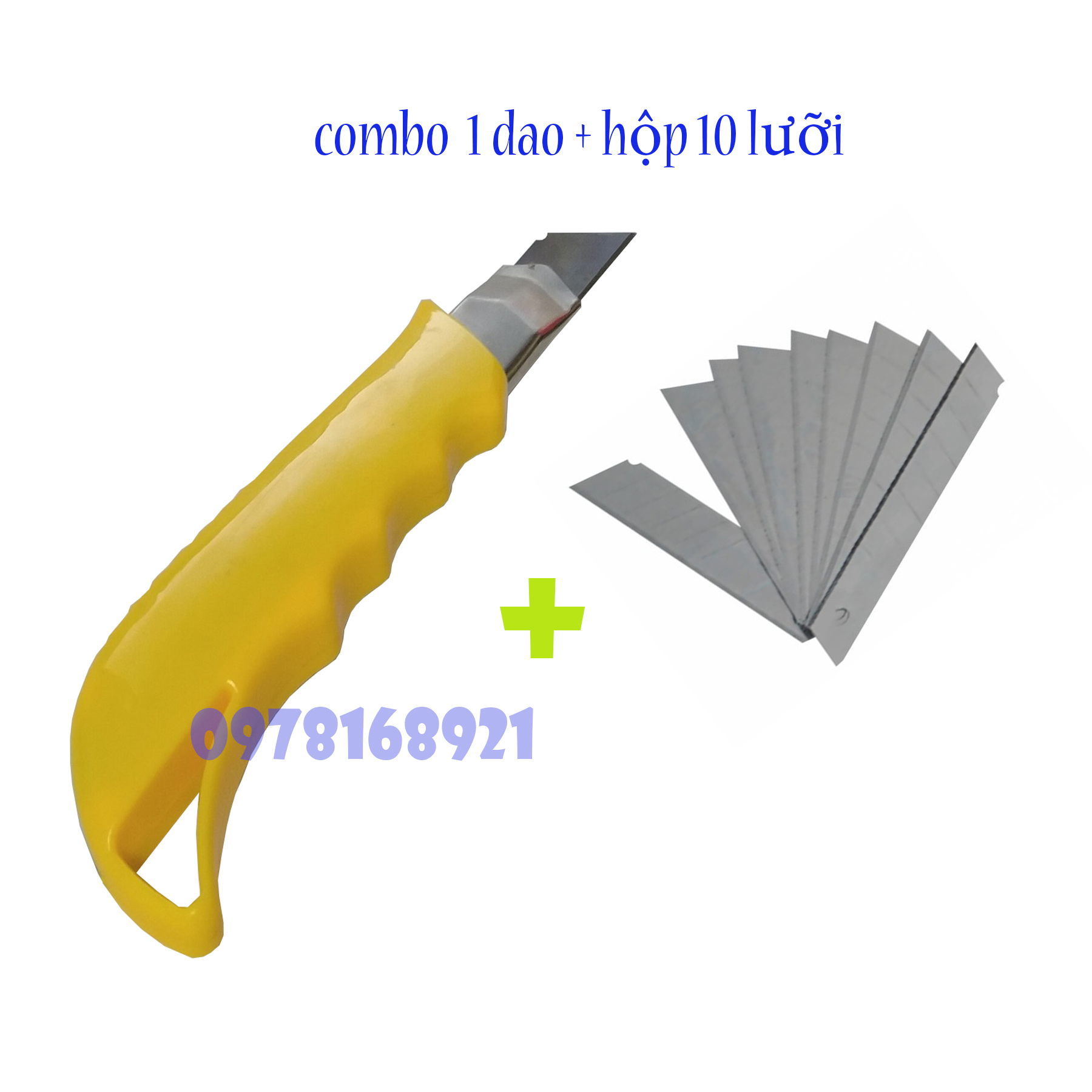 Dao dọc giấy cỡ lớn tặng kèm 10 lưỡi dao