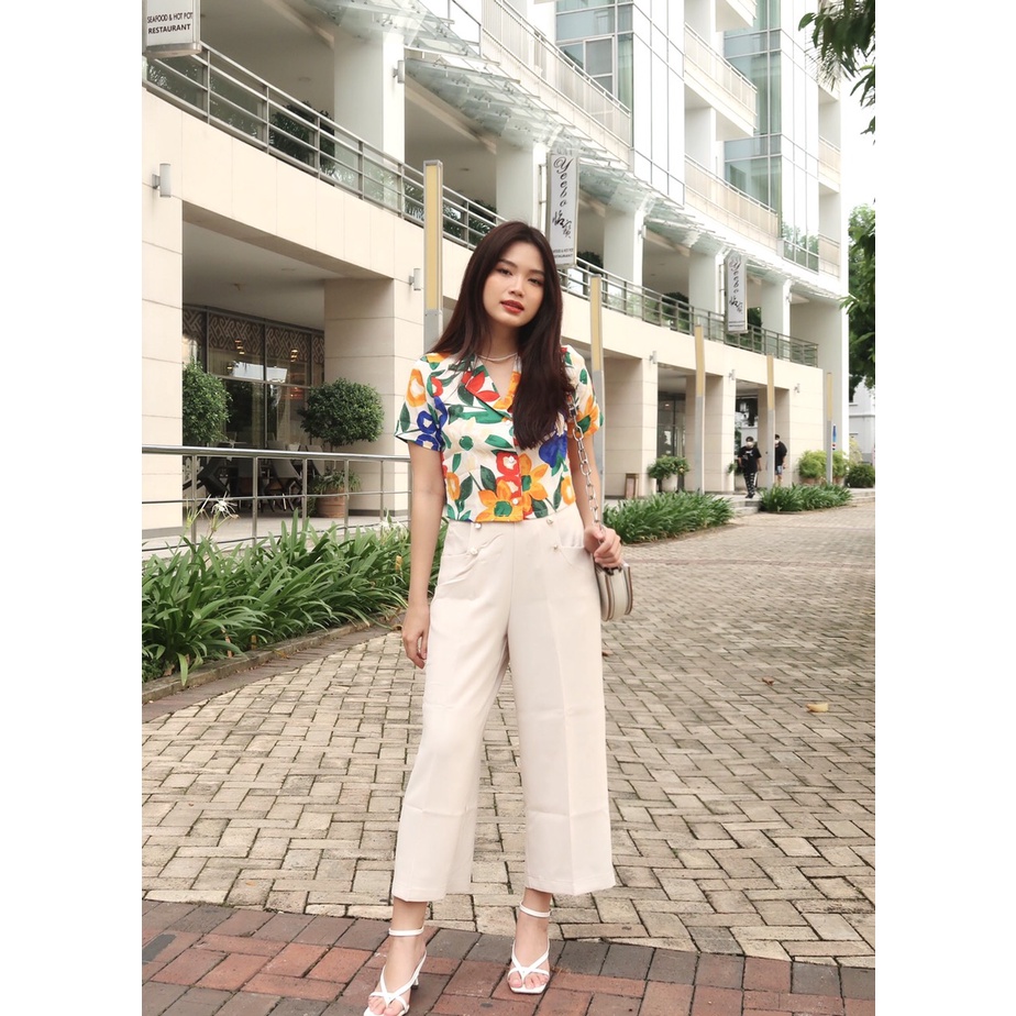 Áo Cổ Vest Dáng Lửng - AS22004 - BlazerSaigon