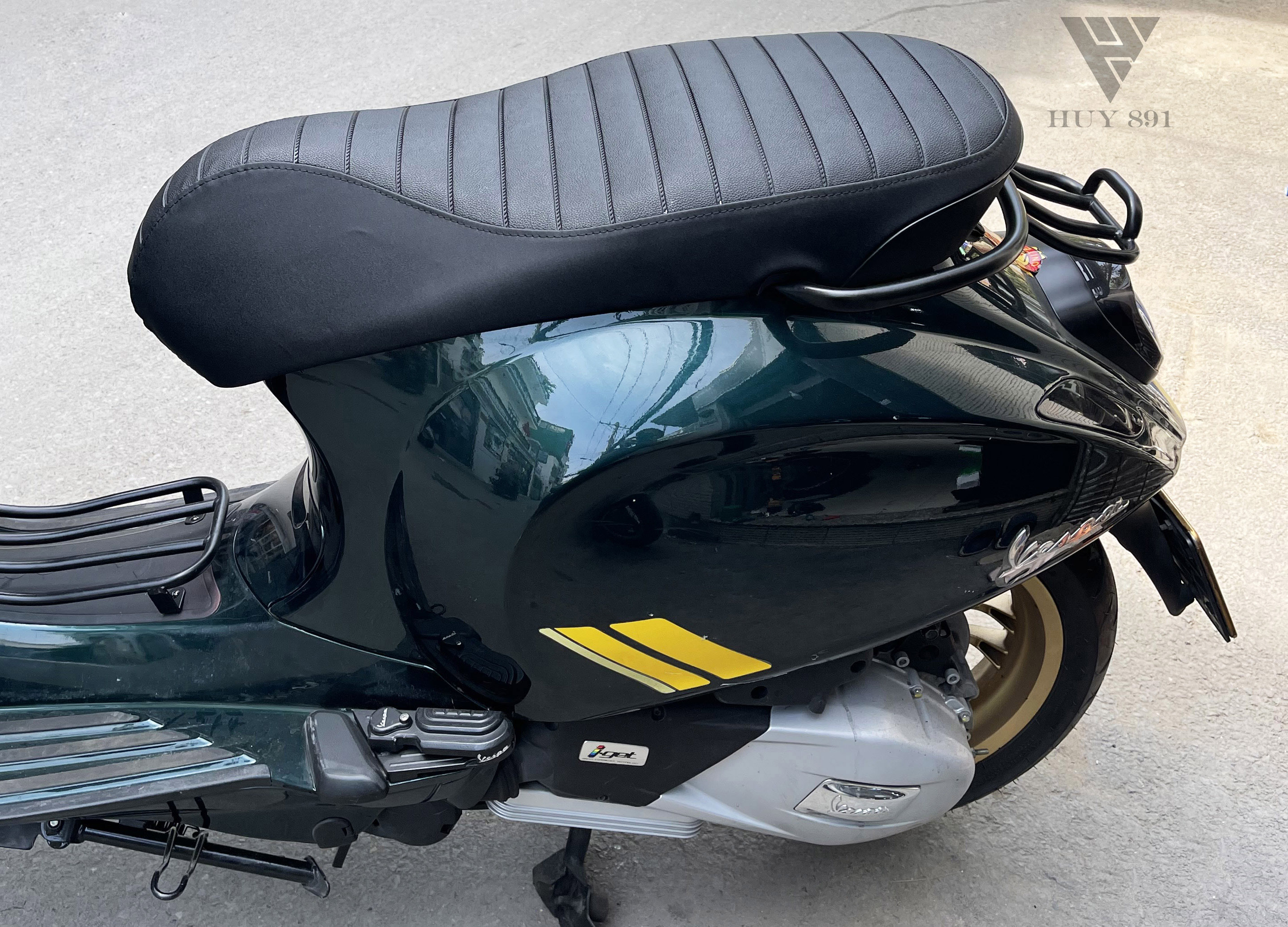 Bọc da yên cho xe Vespa Sprint, Primavera các đời