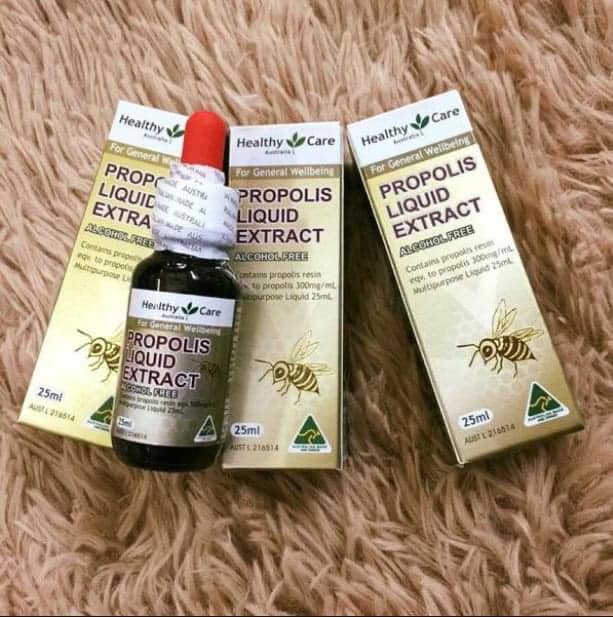 Keo ong Healthy Care Propolis Liquid Extract dạng giọt