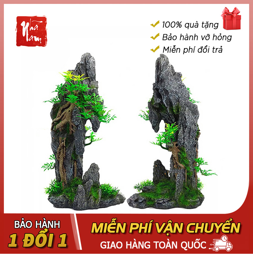 Mô hình cây cổ thụ, phụ kiện bể cá, trang trí bể cá trang trí nhà cửa lũa bể cá thủy sinh - Phong Thủy Nhã Nam