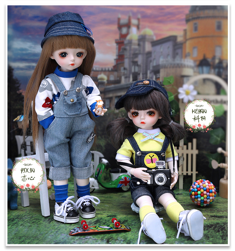 Búp Bê BJD 25 khớp gối  30cm SIÊU CUTE