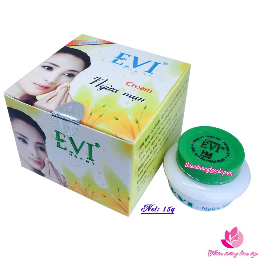 Mỹ phẩm EVI - Kem ngừa mụn evi (15g)