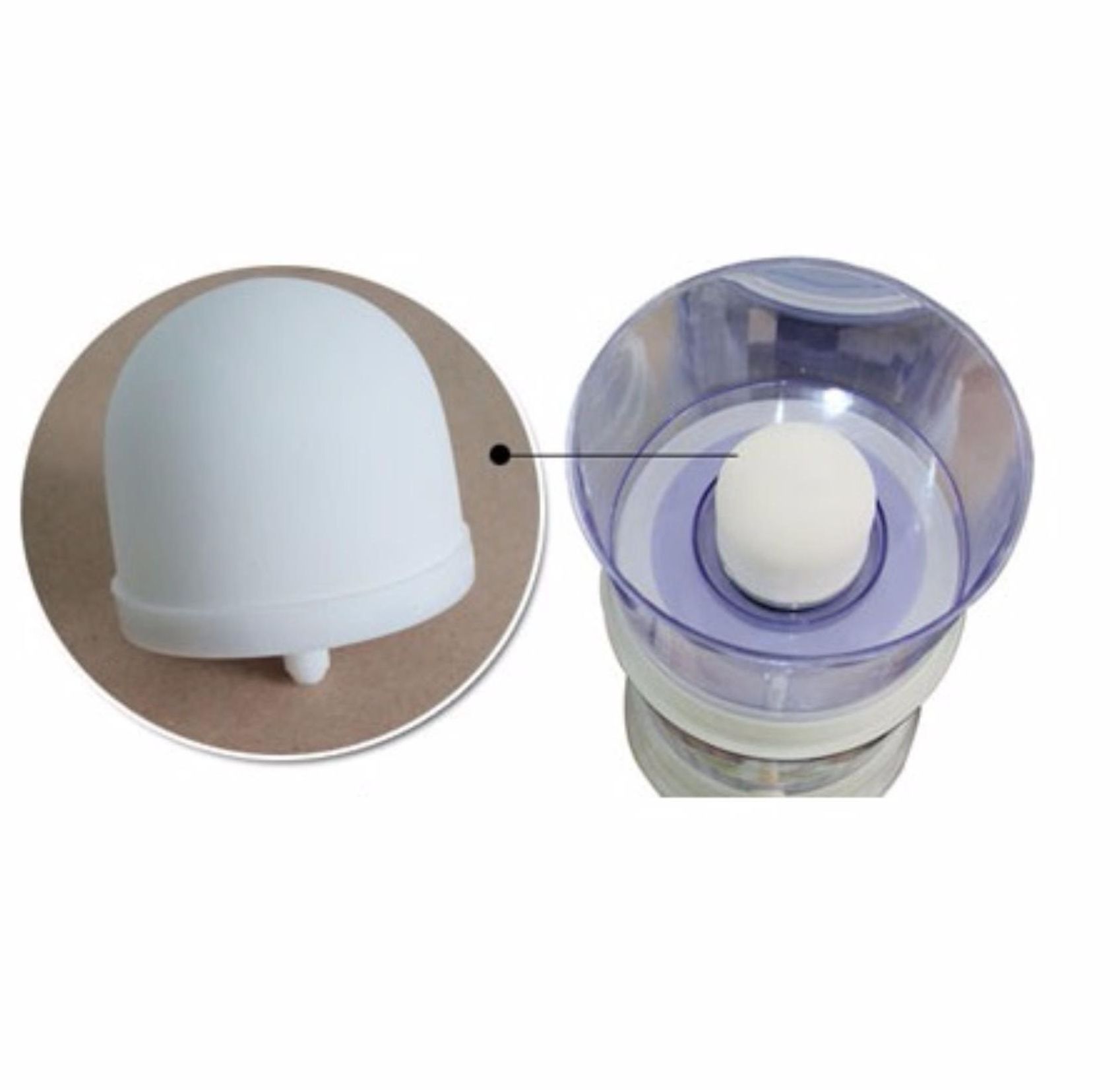 [HCM]Nấm sứ bình lọc nước Korea Ceramic (Trắng)