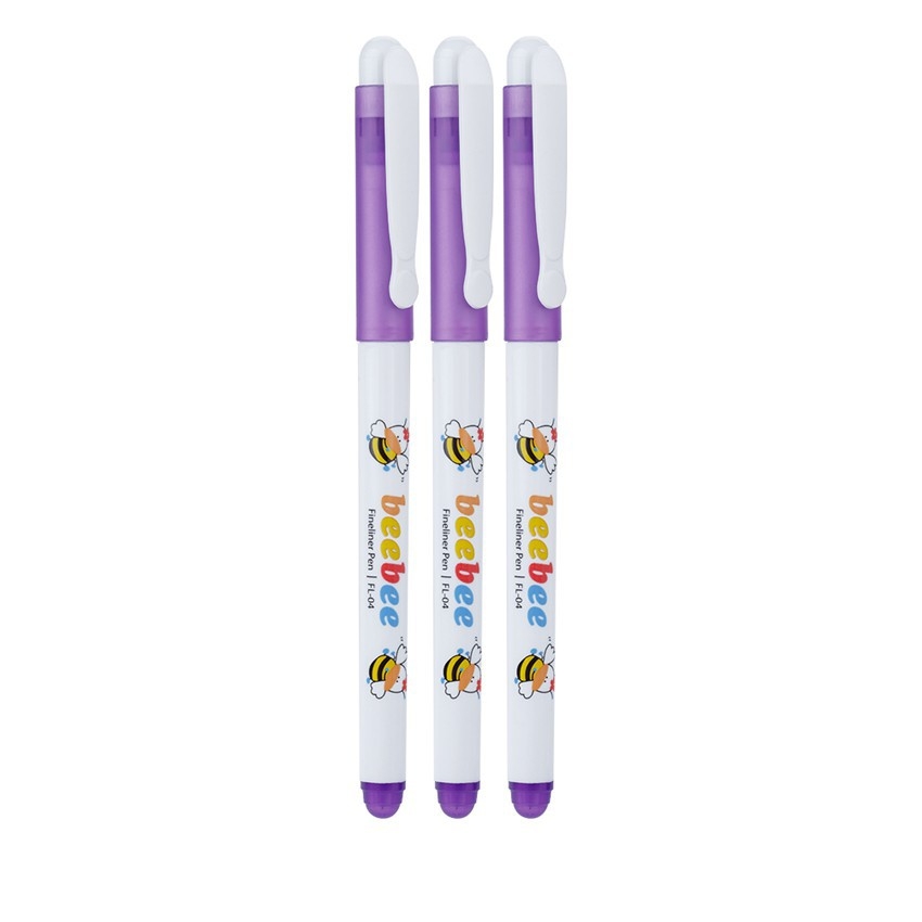 Hộp 10 bút dạ kim BeeBee Thiên Long FL04
