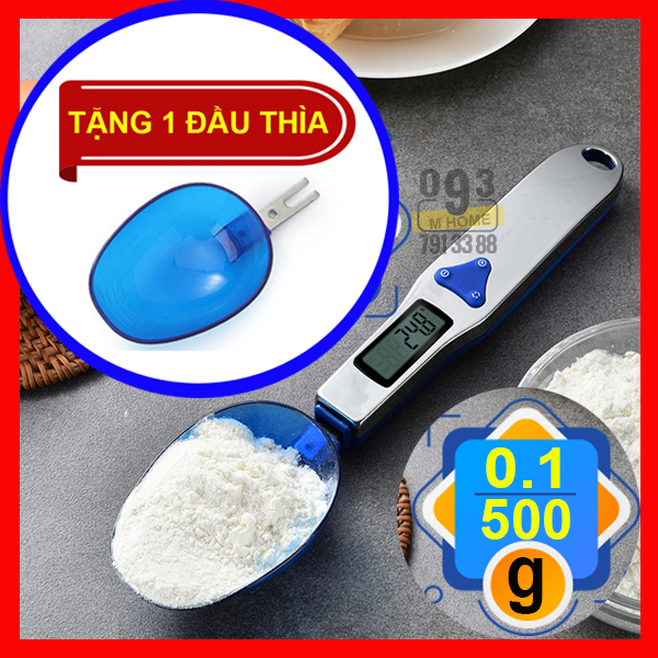 Cân Điện Tử Mini, Cân Tiểu Li 500g Spoon Scale