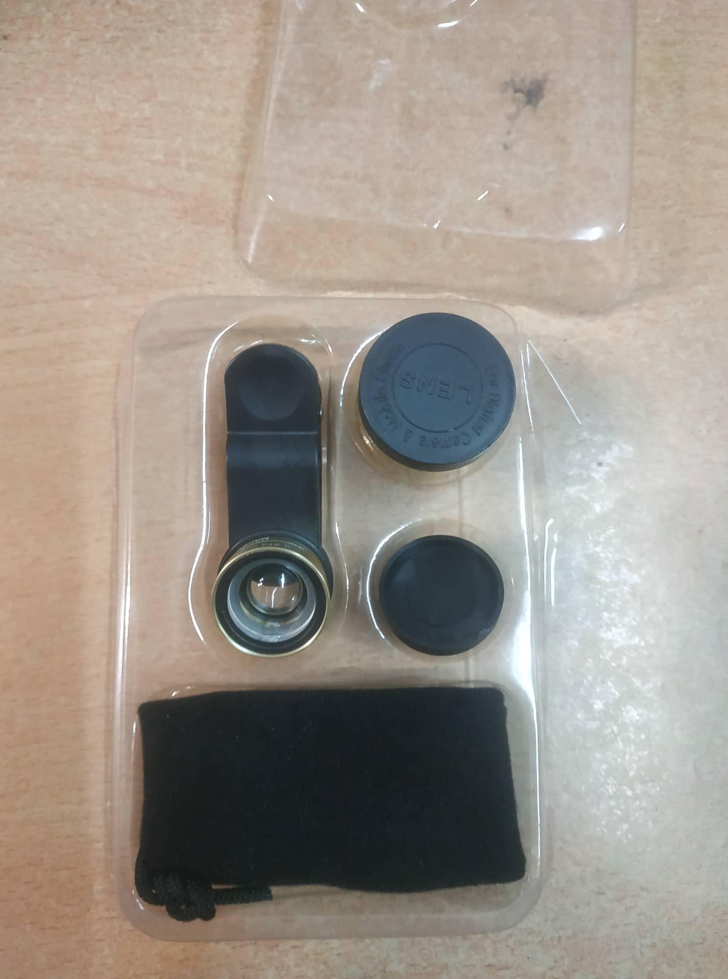 [HCM]Ống Lens Chụp Hình 3 in 1 (Tím)