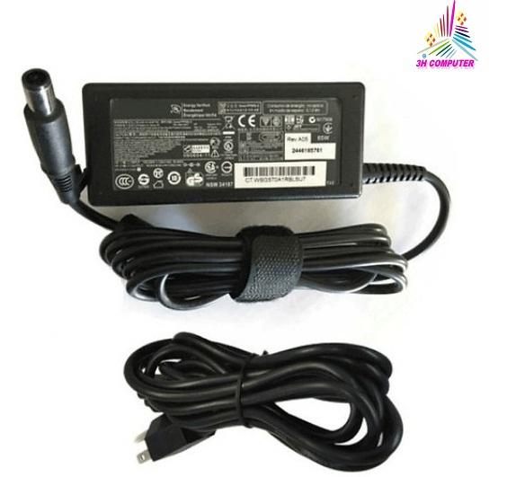 Sạc laptop HP Sạc laptop HP 18.5v-3.5a chân Kim + tặng dây nguồn