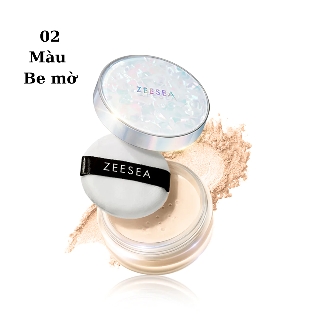 Phấn phủ Zeesea Zero chống thấm nước kiềm dầu lâu trôi mềm mịn nhẹ nhàng 5g