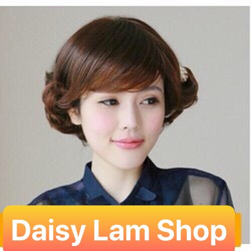 [ TẶNG TRÙM LƯỚI ] - [ HÌNH THẬT ] - Tóc giả nguyên đầu màu Vàng S046 [MÀU VÀNG]